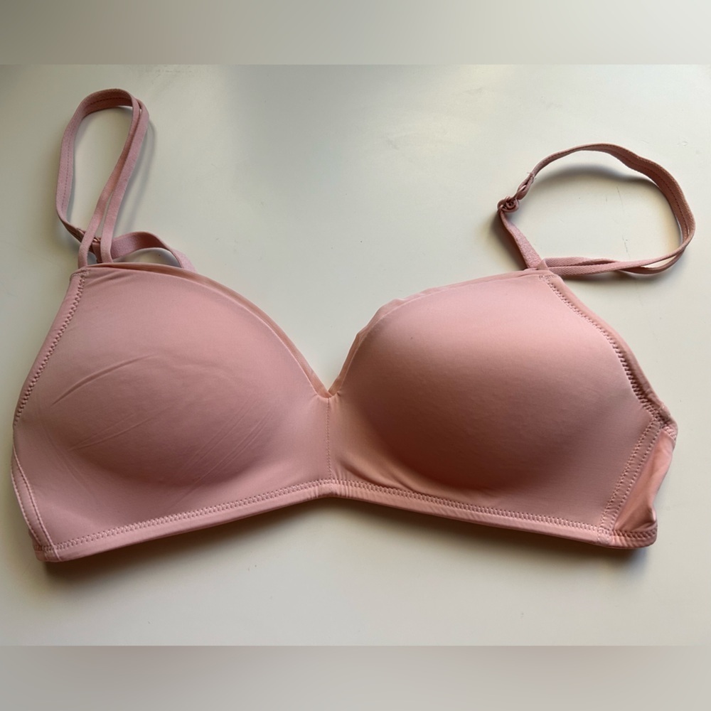 Aerie Bra Size 32B Pink Adjustable Strap
